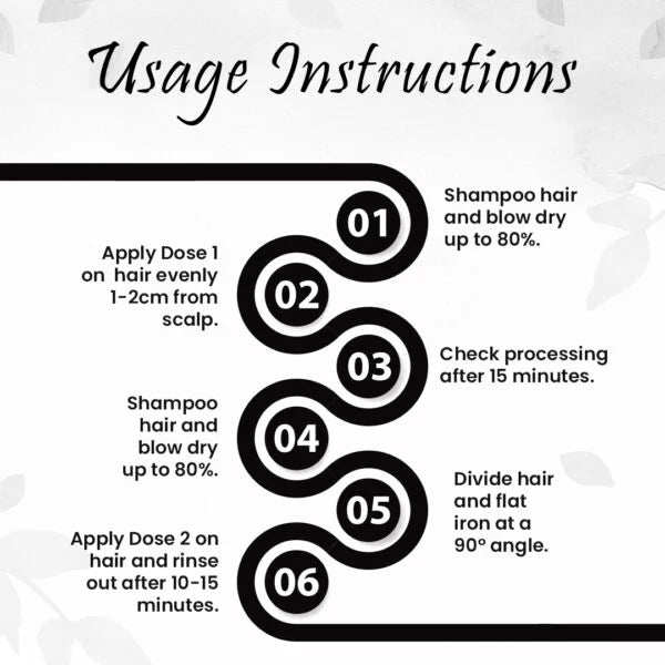 Freecia Hair Straightening Cream (500ml + 500ml)