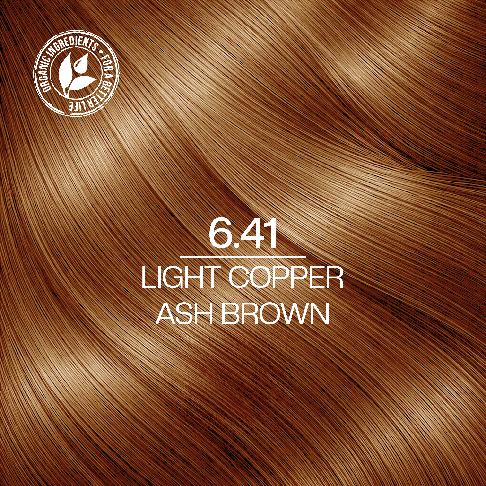 Freecia Hair Color – 100ml (6.41 Light Copper Ash Brown)
