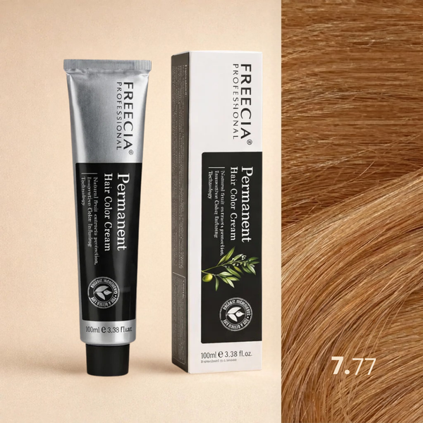 Freecia Hair Color – 100ml (7.77 Coffee Blonde)