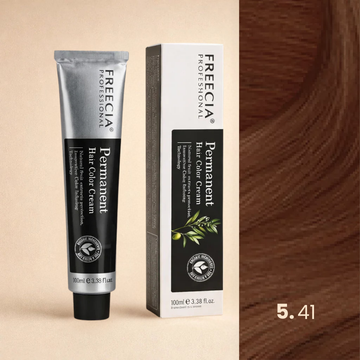 Freecia Hair Color – 100ml (5.41 Copper Ash Brown)
