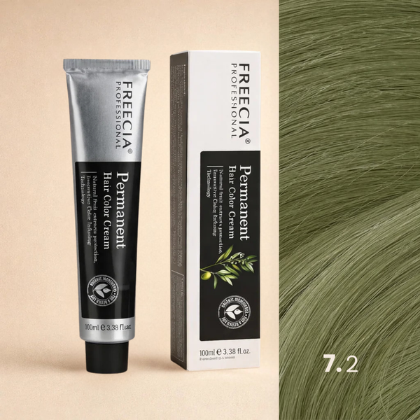 Freecia Hair Color – 100ml ( 7.2 Beige Blonde)