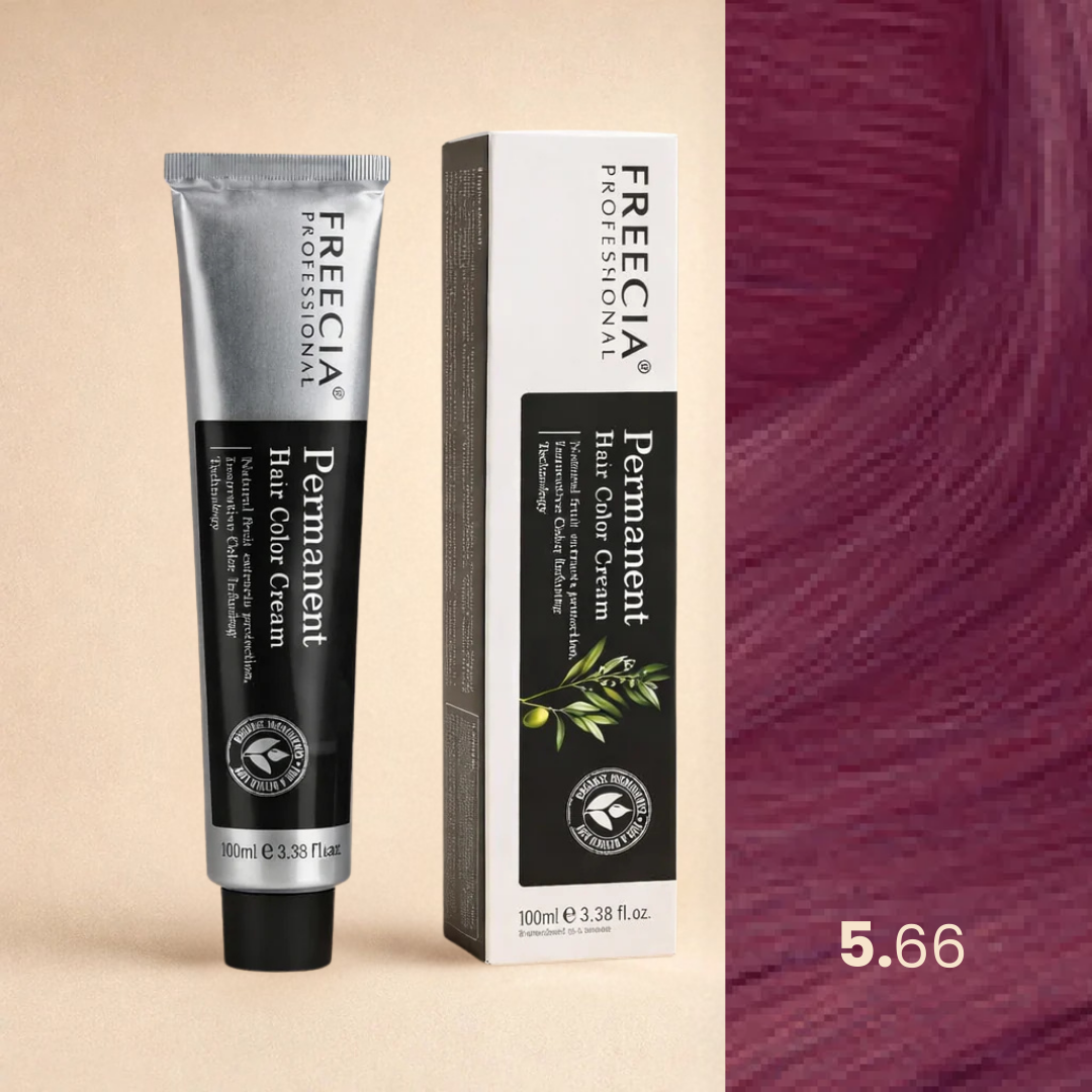 Freecia Hair Color – 100ml (5.66 Violet Brown)