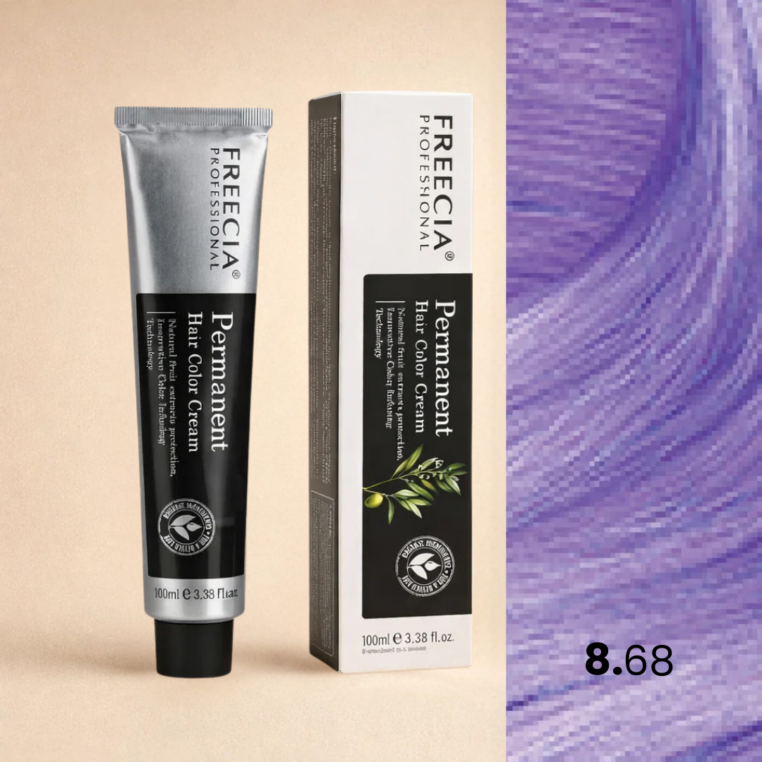 Freecia Hair Color – 100ml (8.68 Light Violet Blonde)