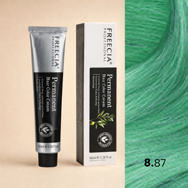 Freecia Hair Color – 100ml (8.87 Mint Blue)