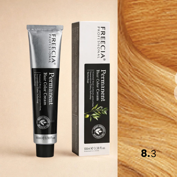 Freecia Hair Color – 100ml (8.3 Light Gold Blonde)