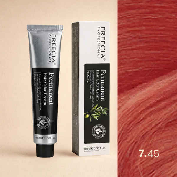 Freecia Hair Color – 100ml (7.45 Red Blonde)