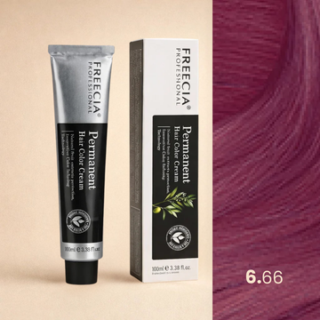 Freecia Hair Color – 100ml (6.66 Light Violet Brown)