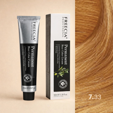 Freecia Hair Color – 100ml (7.33 Intense Gold Blonde)