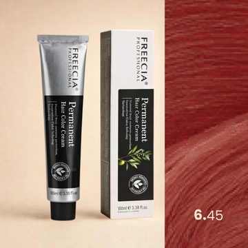 Freecia Hair Color – 100ml (6.45 Light Red Brown)