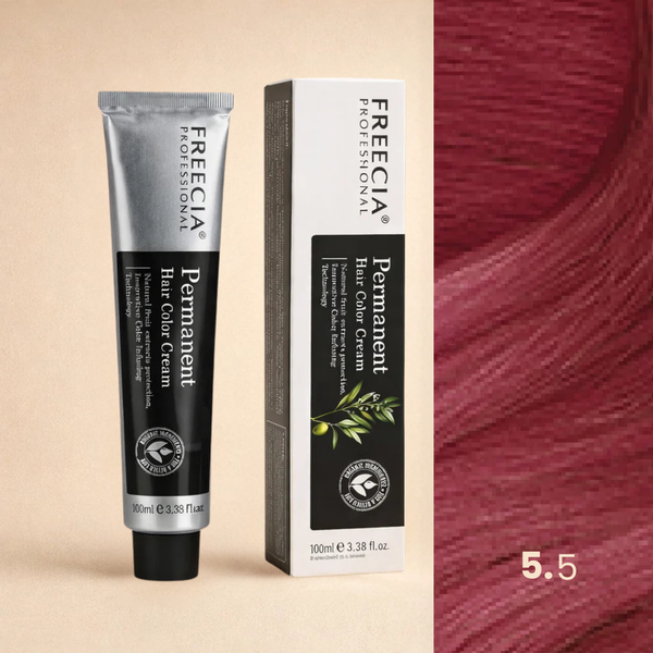 Freecia Hair Color – 100ml (5.5 Mahogany Brown)