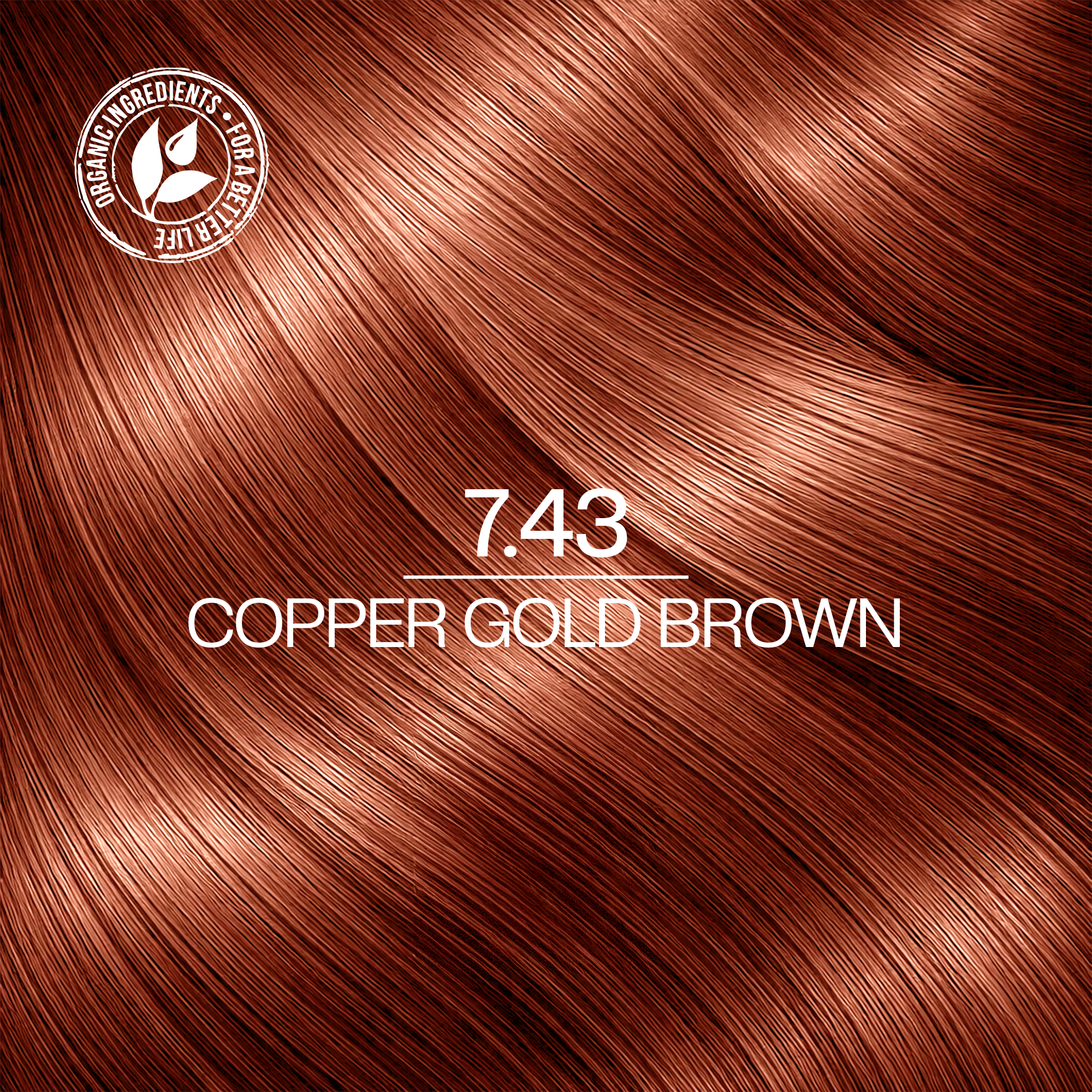 Freecia Hair Color – 100ml (7.43 Copper Gold Blonde)
