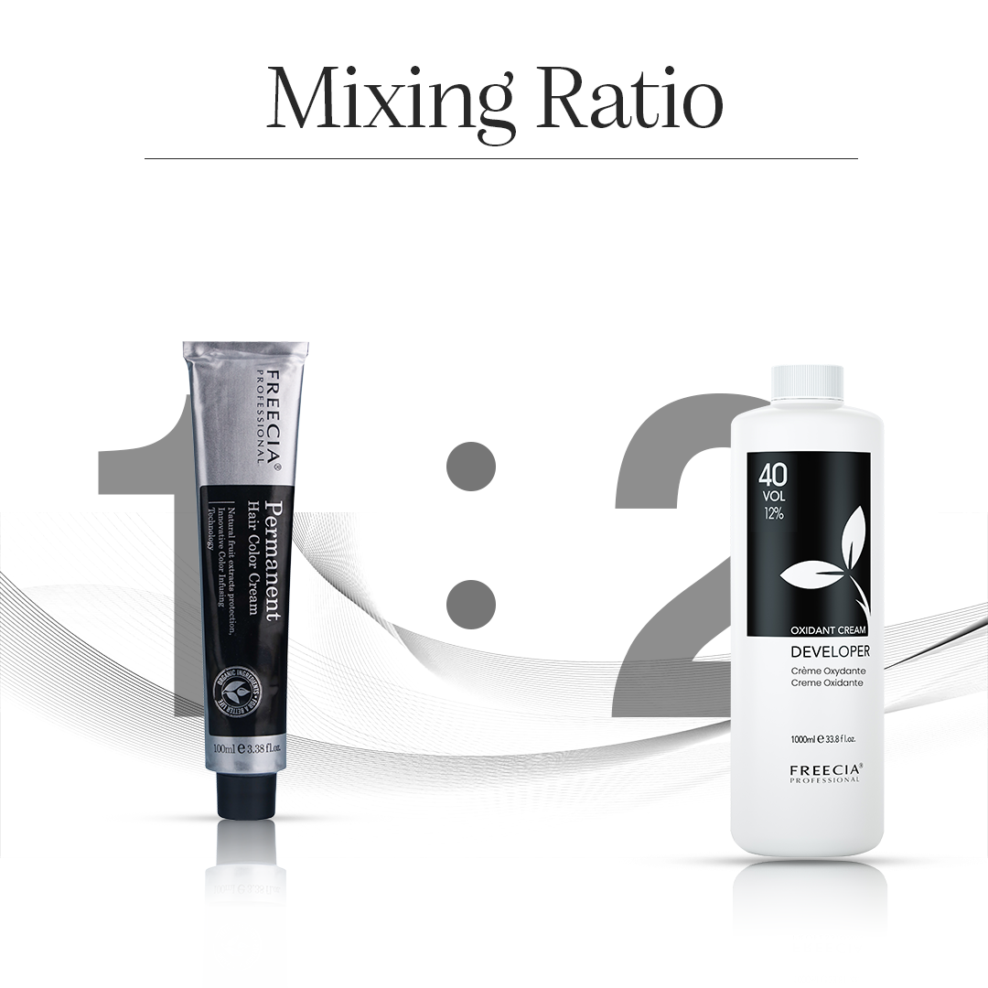 Freecia Developer Peroxide Cream 40Vol. (1000ml)