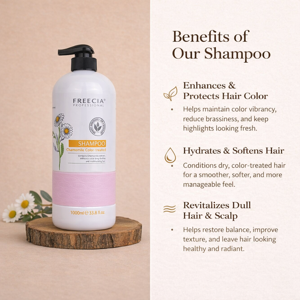 Freecia Chamomile Color Treated Shampoo