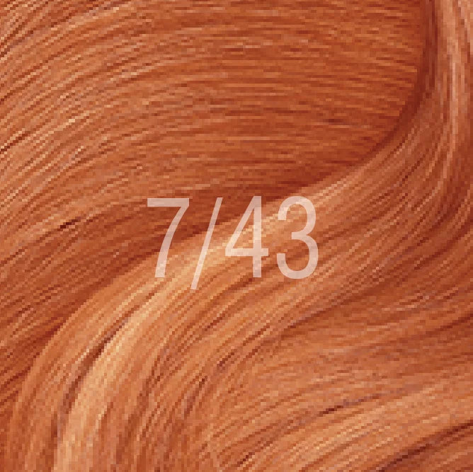 Freecia Hair Color – 100ml (7.43 Copper Gold Blonde)