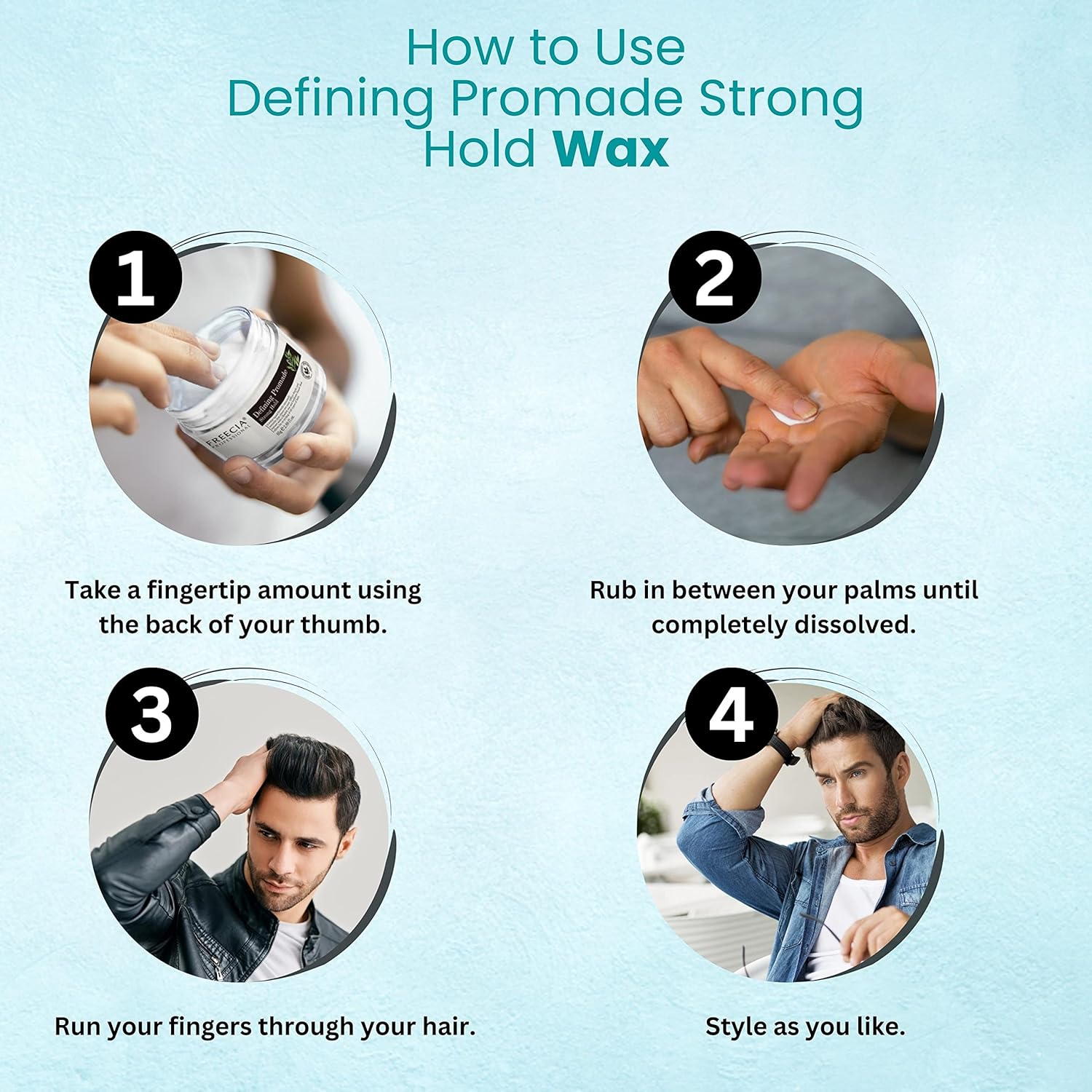 Freecia Defining Promade Strong Hold Hair wax