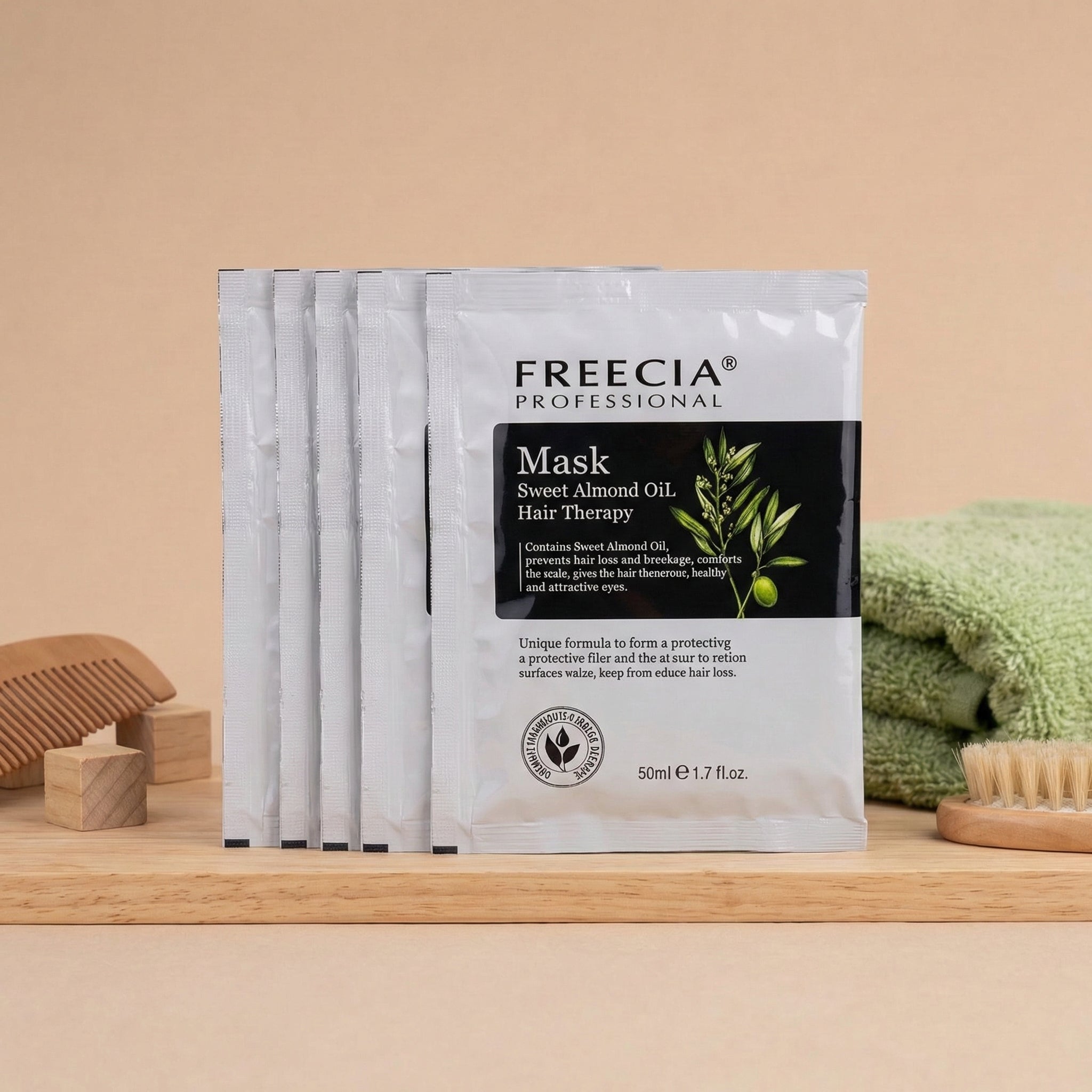 Mask Sweet Almond Oil Hair Therapy