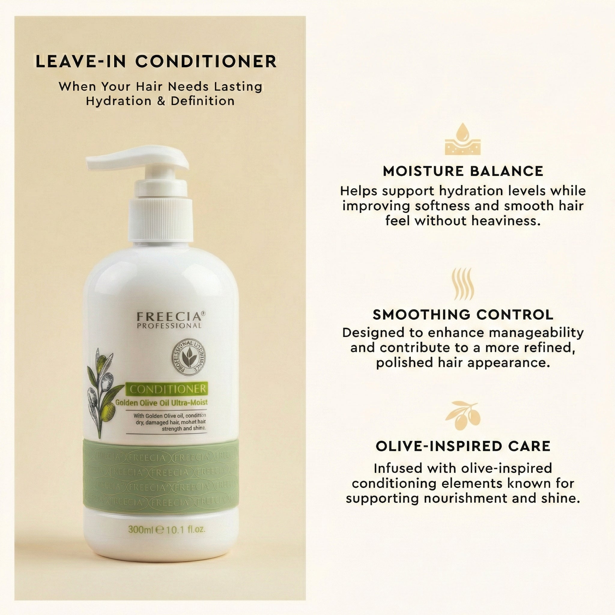 Freecia Golden Olive Ultra – Moist Conditioner
