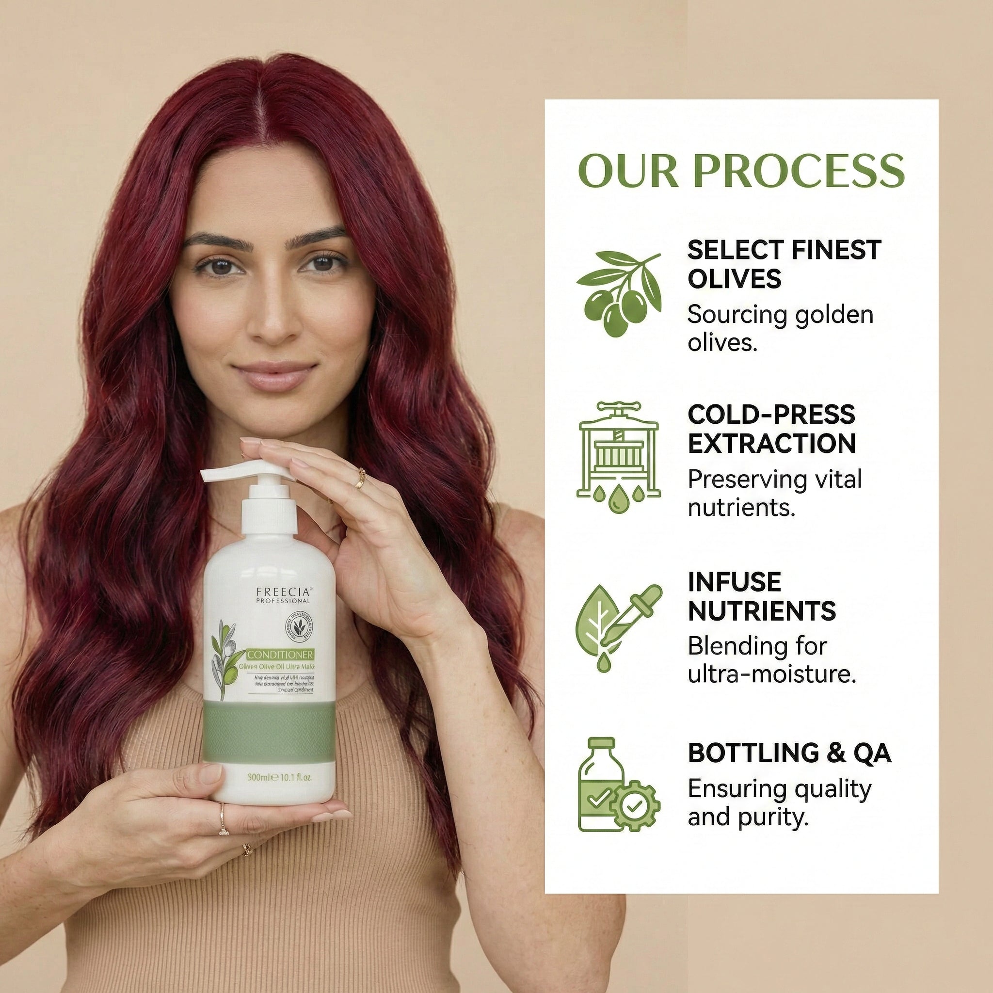 Freecia Golden Olive Ultra – Moist Conditioner