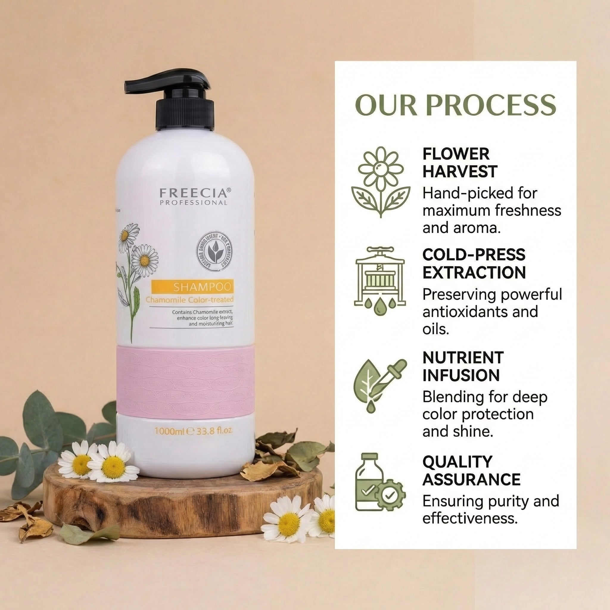 Freecia Chamomile Color Treated Shampoo