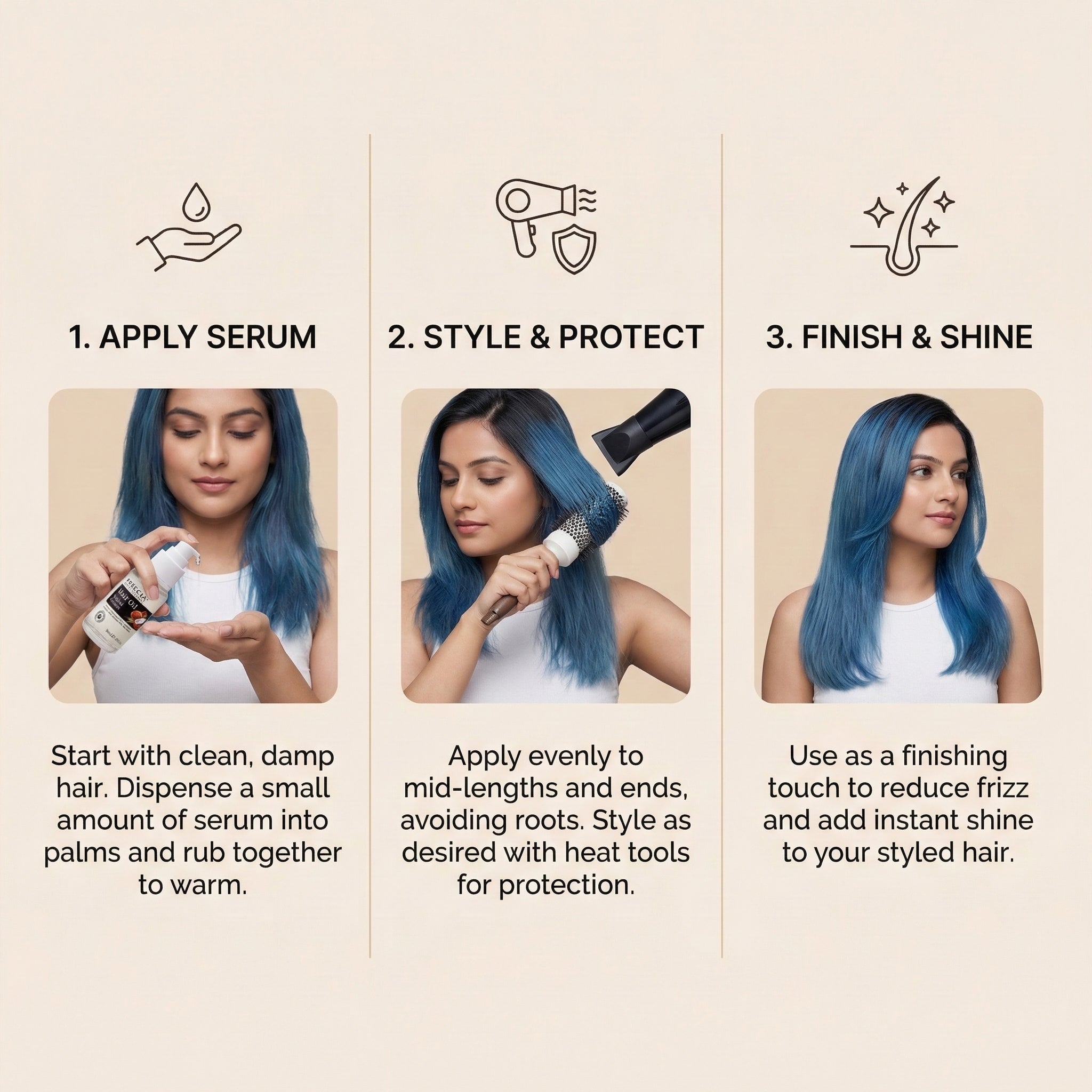 Freecia Tropical Coconut Hair Oil Serum