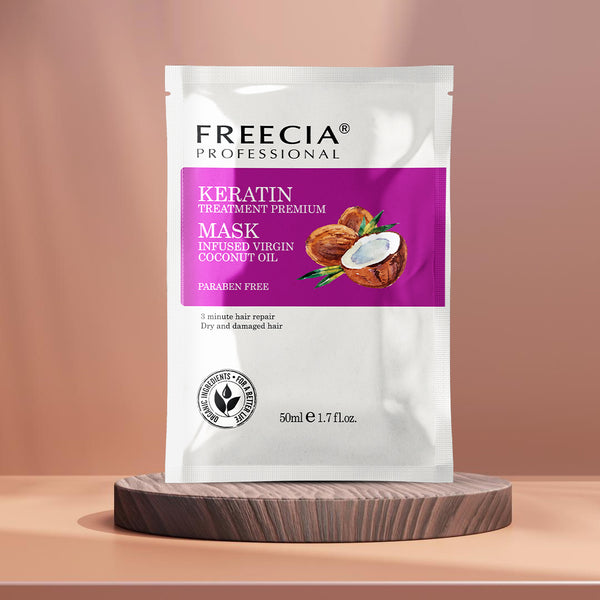 Freecia Keratin Treatment Premium Mask (Pack of 5)